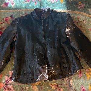 The Leather Company New York 4XL Cow Hide Coat